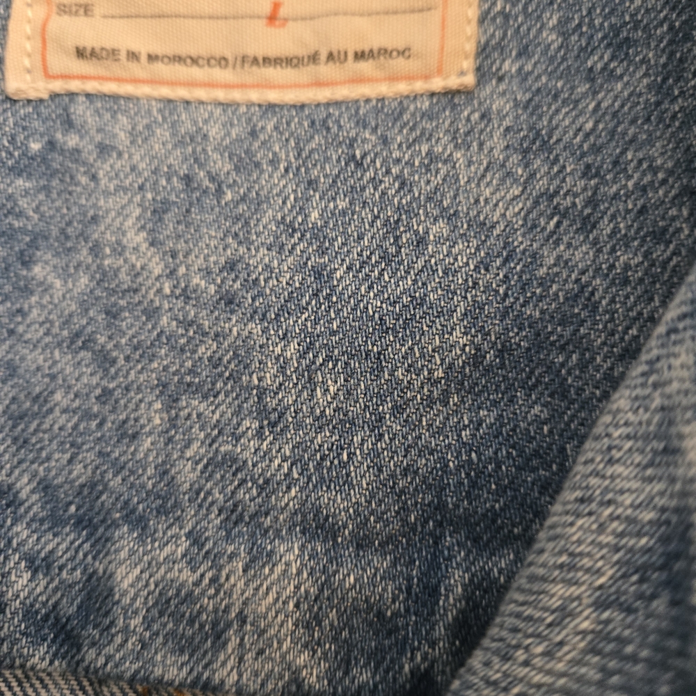 Free People Denim Swing Jacket - Picture 3 of 3